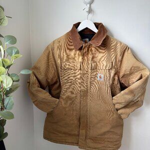 Men’s Large Carhartt Duck Detroit Jacket – Carhartt Brown